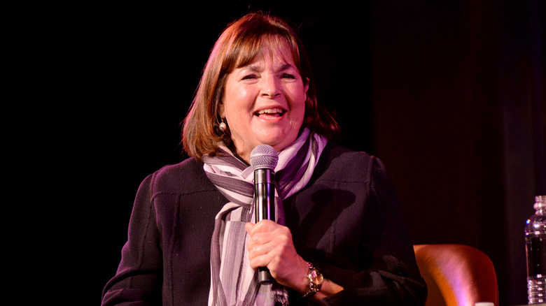 Ina Garten speaking onstage