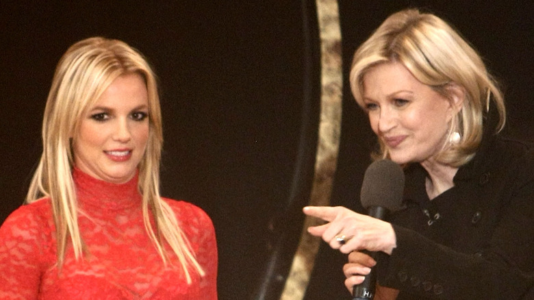 Britney Spears and Diane Sawyer