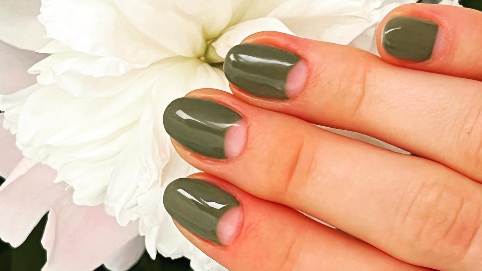 The Half-Moon Nail Trend For Fall | POPSUGAR Beauty