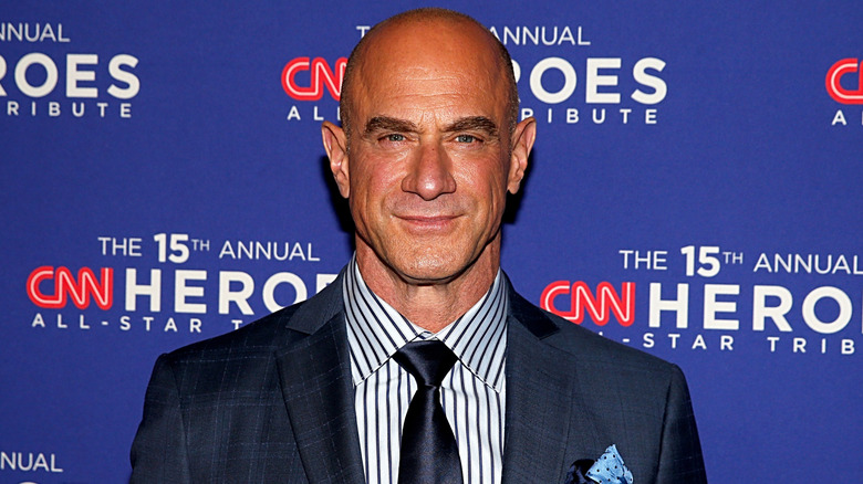 Christopher Meloni smiling