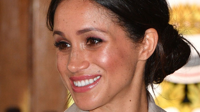 Meghan Markle smiling