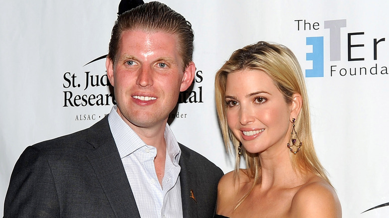 Eric and Ivanka Trump at the 8th Annual Eric Trump Golf Tournament