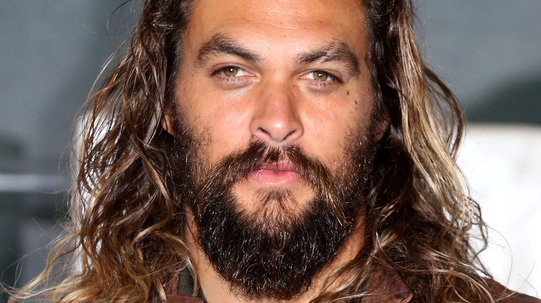 Jason Momoa posing 