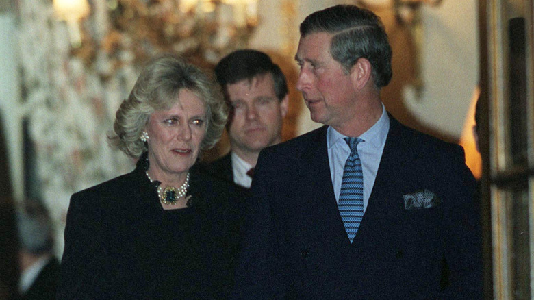 King Charles and Queen Camilla at the Ritz in London