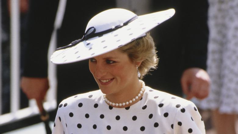 Princess Diana at Royal Ascot 
