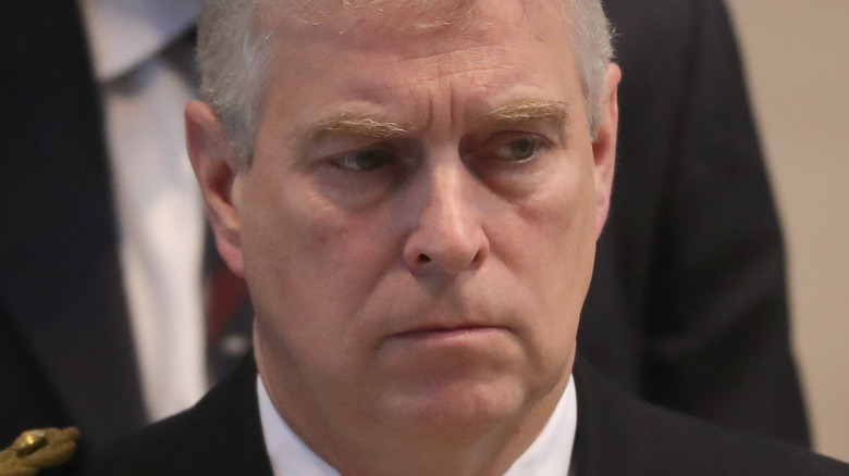 Prince Andrew at a royal event 