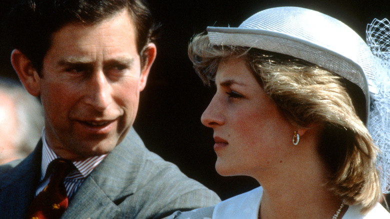 King Charles III and Princess Diana