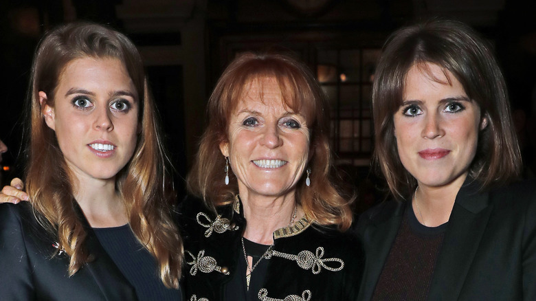 Sarah Ferguson smiling 