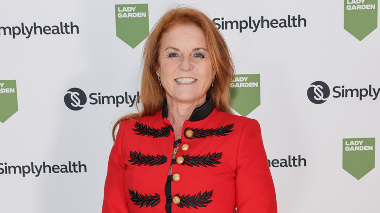 Sarah Ferguson smiling 
