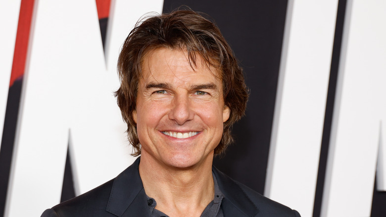 Tom Cruise smiling