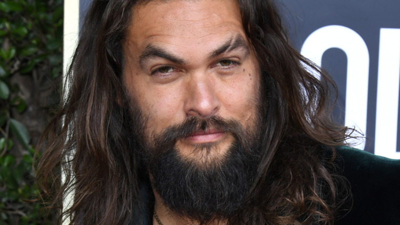 Jason Momoa posing