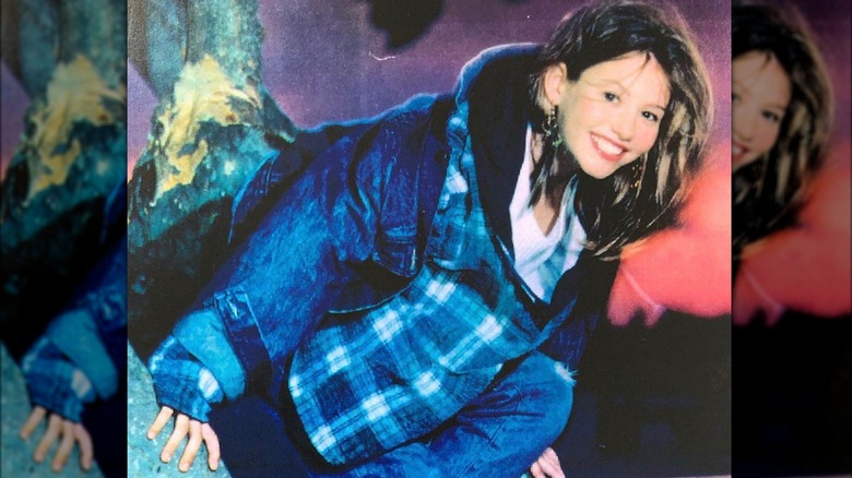 Chyler Leigh as a child model