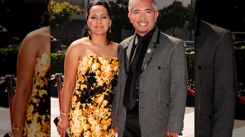 Ilusion and Cesar Millan at the 2009 Creative Emmys Award Show