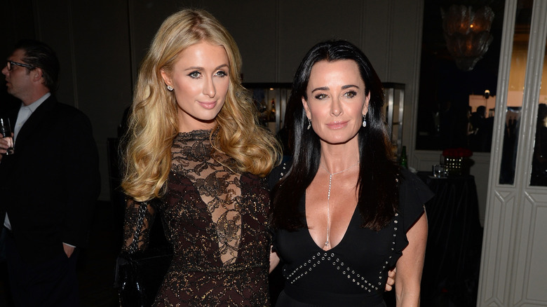 Paris Hilton and Kyle Richards