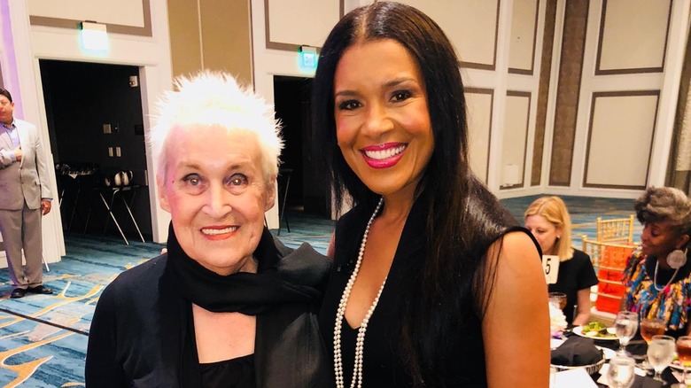 Page Turner with her mom, Patricia Turner