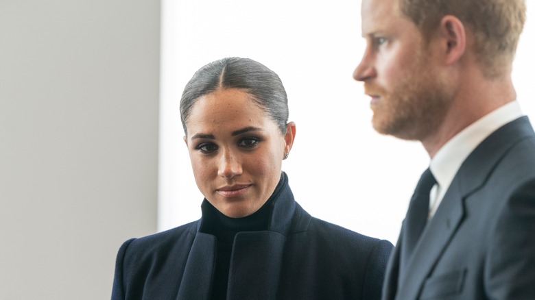 Meghan Markle and Prince Harry at a royal event 