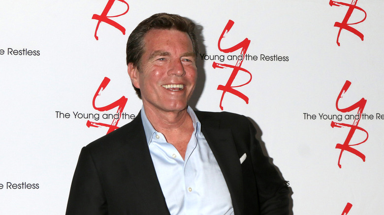 Peter Bergman posing