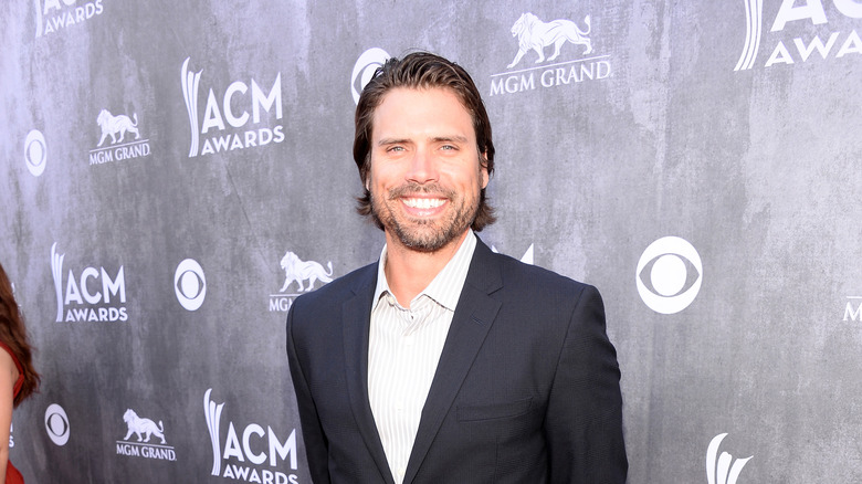 Joshua Morrow smiling