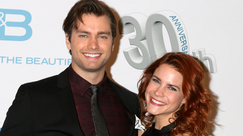 Pierson Fode Courtney Hope posing