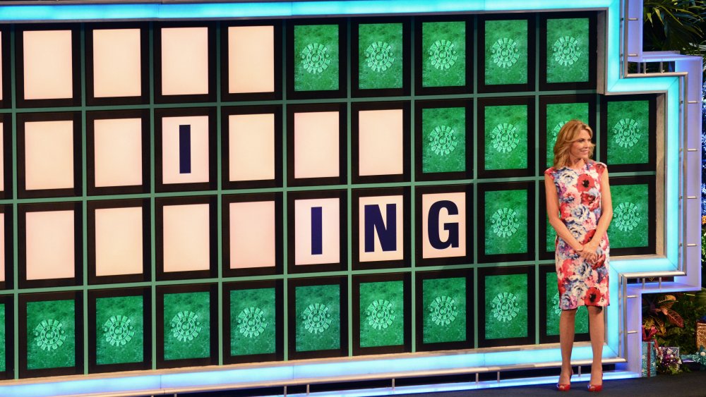 Vanna White in Wheel of Fortune