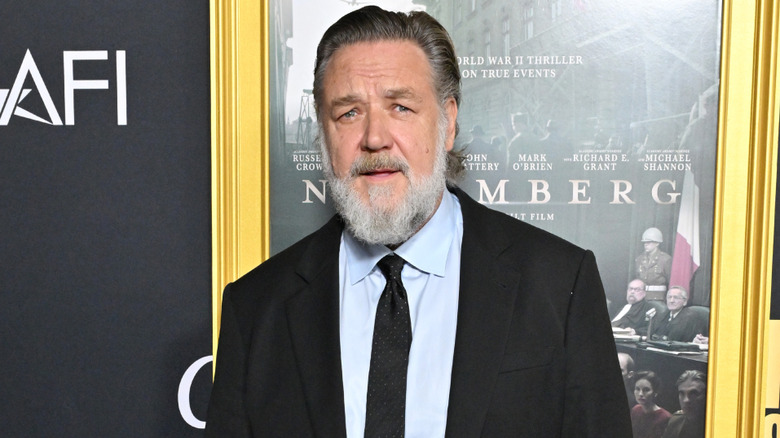 Russell Crowe in October 2025