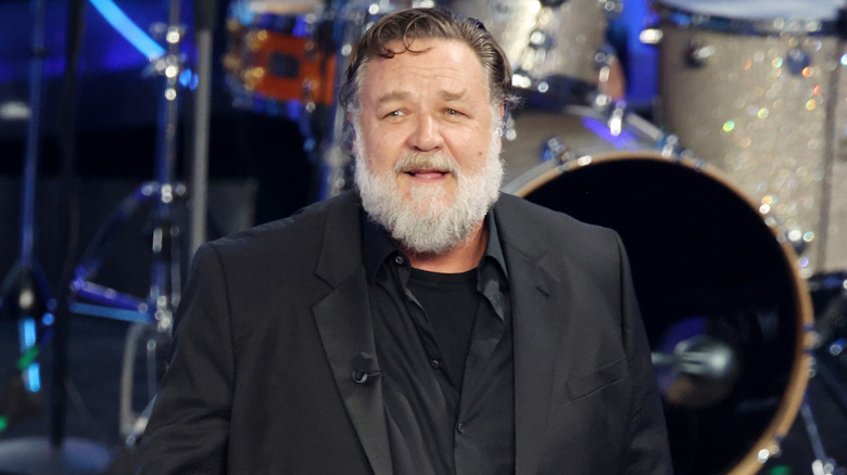 Russell Crowe in February 2025