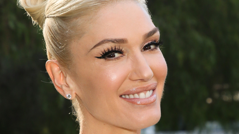 Gwen Stefani smiling