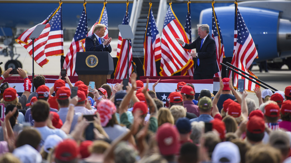 Donald Trump and Mark Meadows