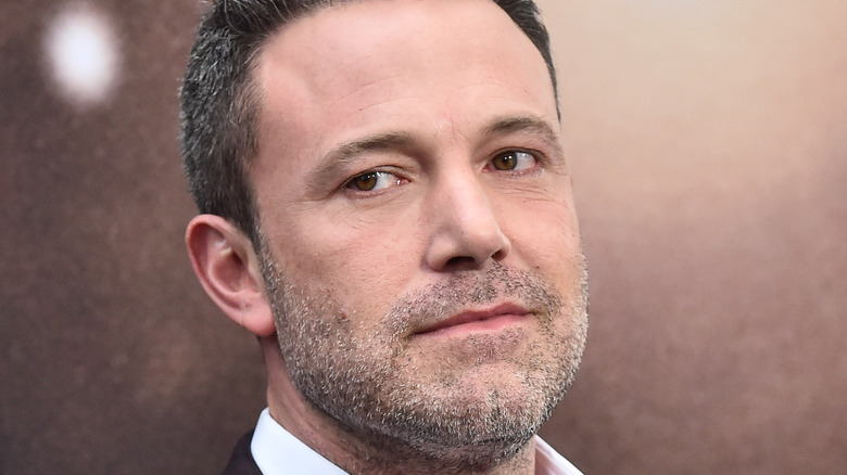 Ben Affleck with beard stubble