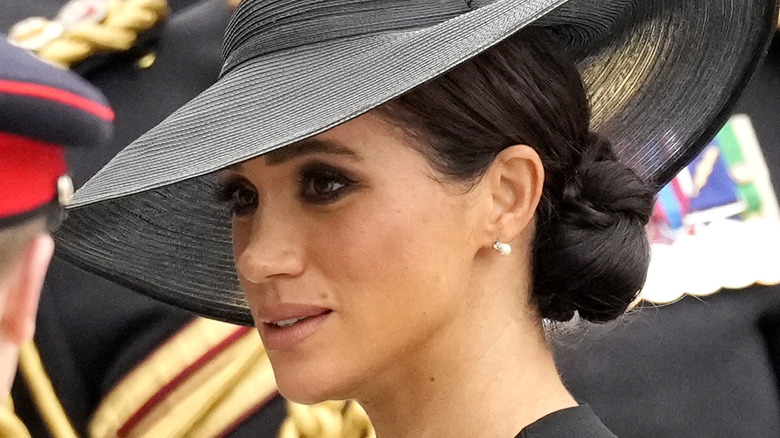 Meghan Markle at Queen's funeral