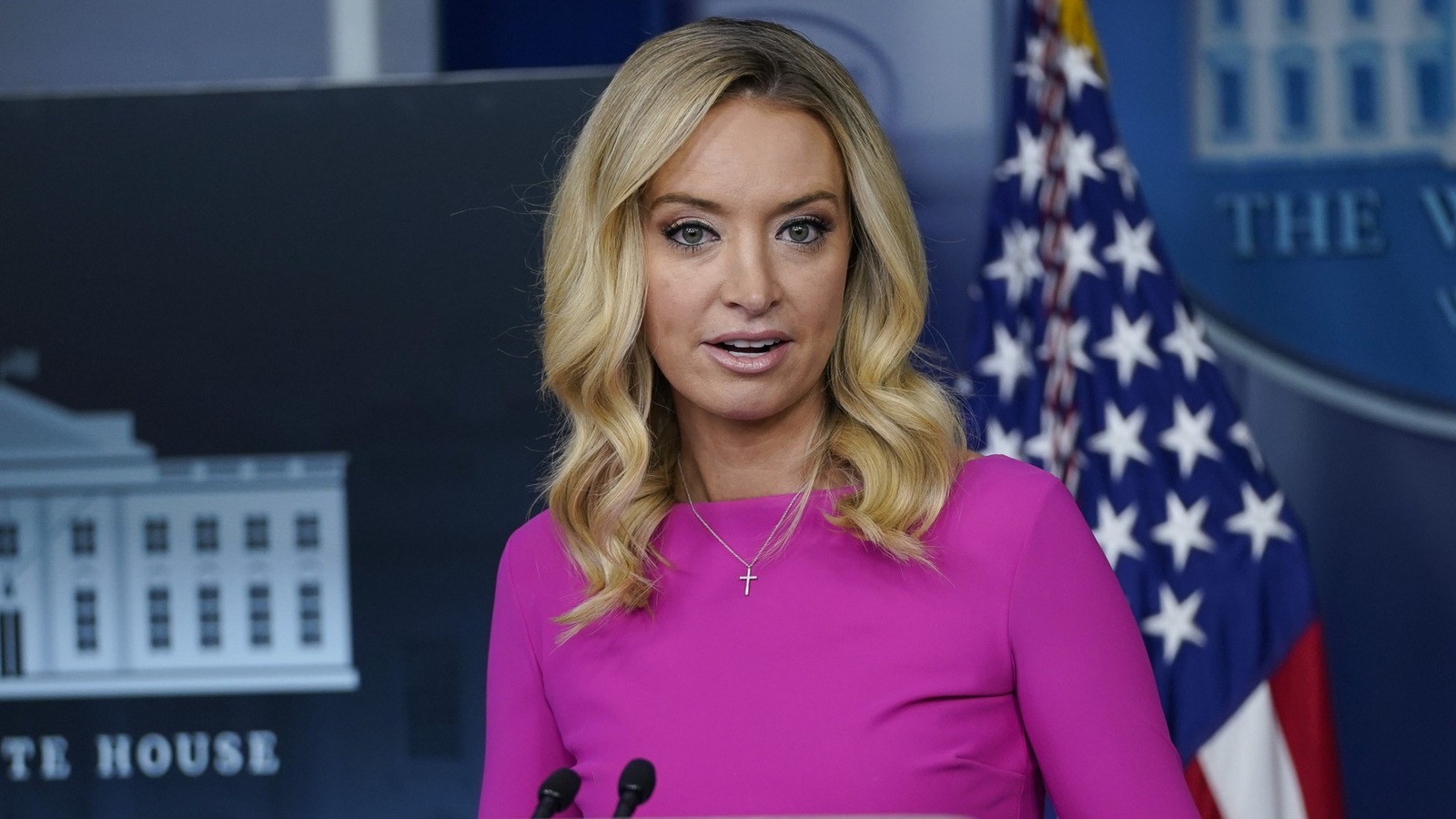 kayleigh mcenany pink dress Outnumbered 2025 Kayleigh McEnany Hot Pink Knit Dress