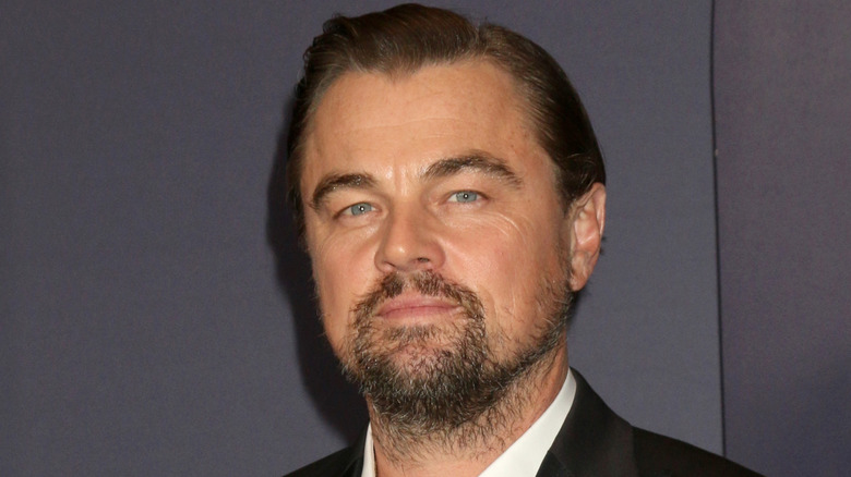 Leonardo DiCaprio posing