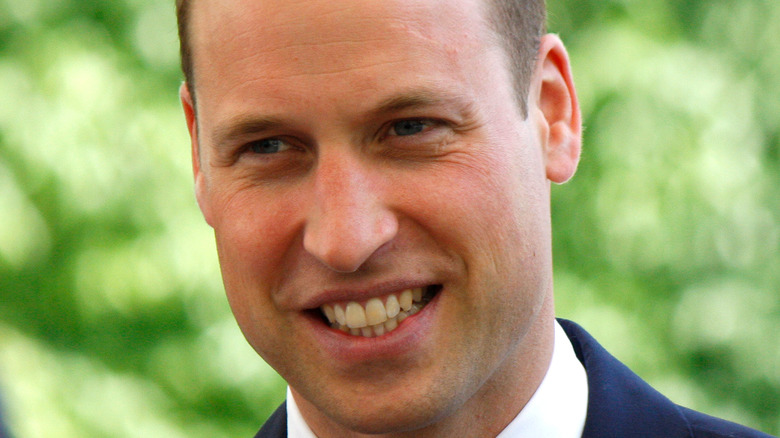 Prince William smiling