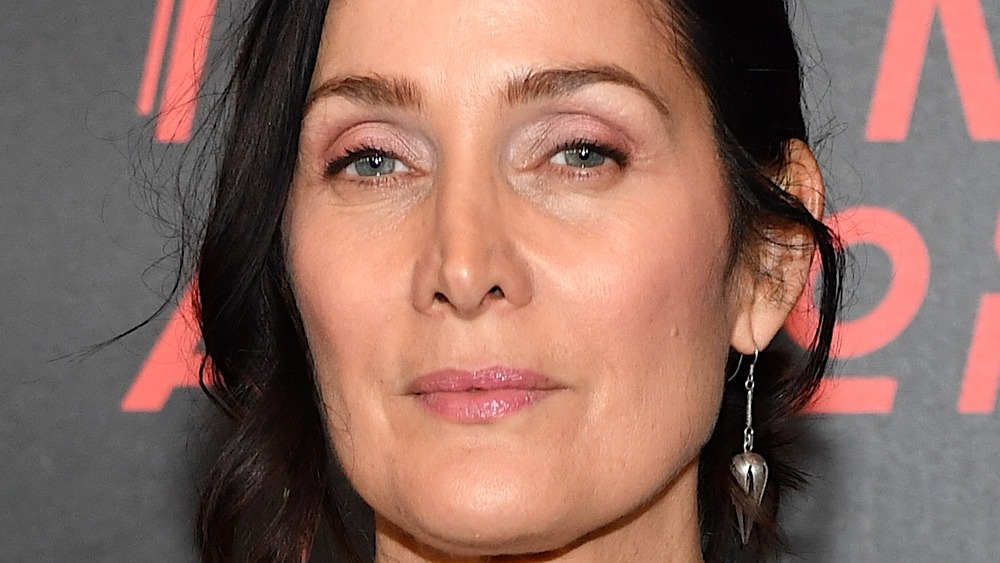 Carrie-Anne Moss close up