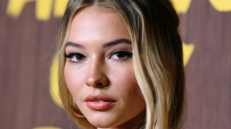 Madelyn Cline at a movie premiere 
