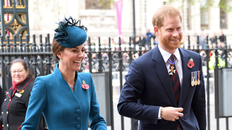 Prince Harry talking