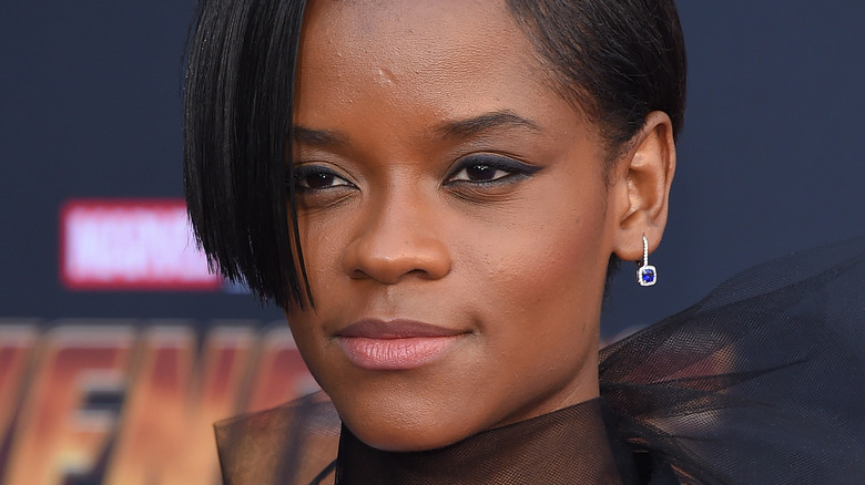 Letitia Wright smiling