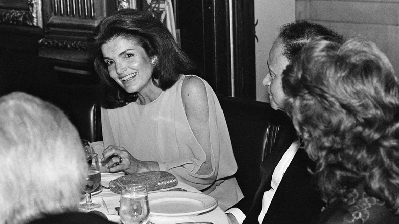 Jackie O smiling 
