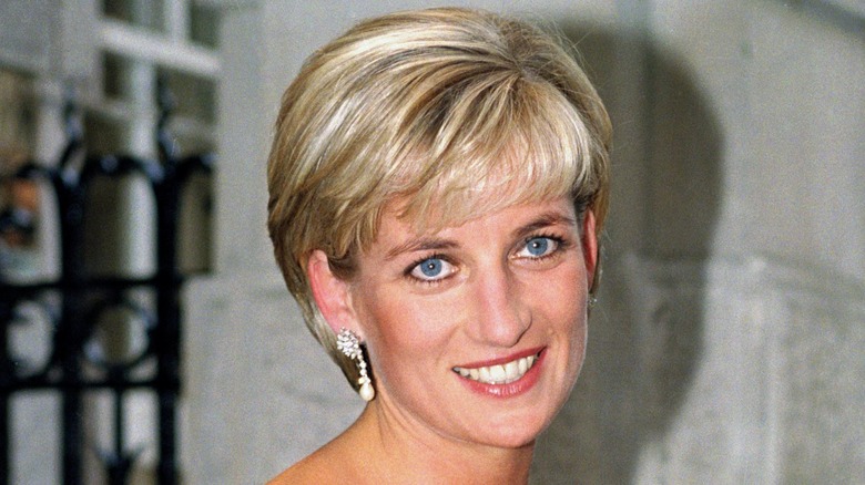 Princess Diana smiling