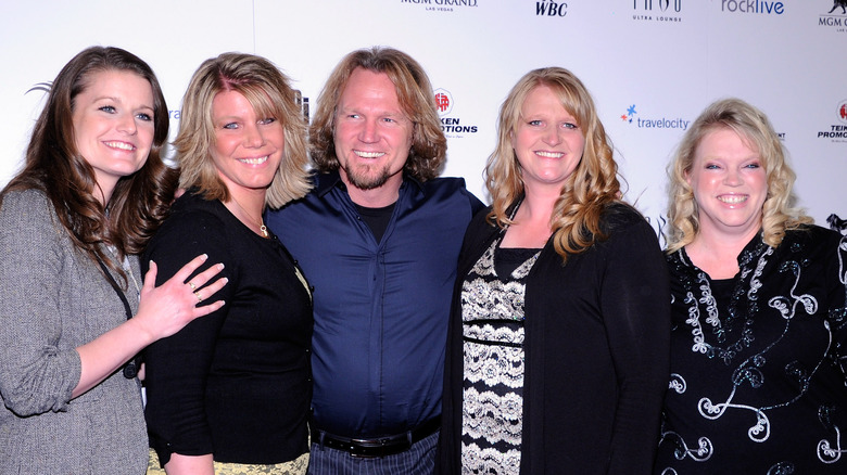 Cast of Sister Wives at an event