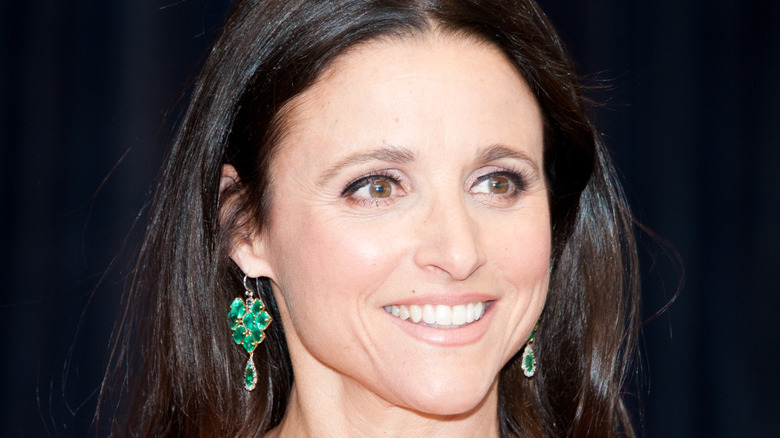 Julia Louis-Dreyfus smiling