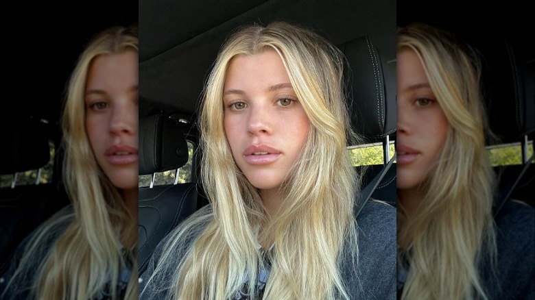 Sofia Richie selfie