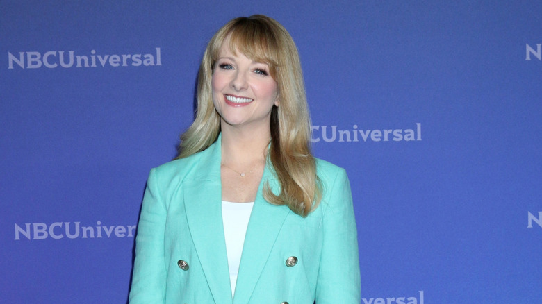 Melissa Rauch smiling