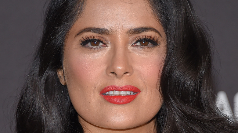 Actress Salma Hayek at a public event