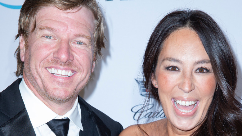 Chip and Joanna Gaines smiling