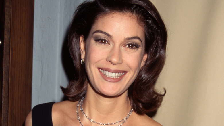 Young Teri Hatcher smiling