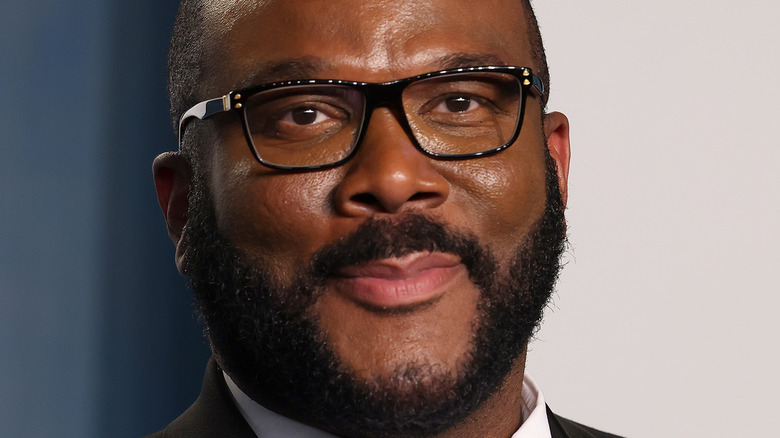 Tyler Perry smiling