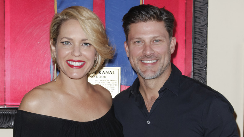 DOOL stars Greg Vaughan and Arianne Zucker pose for a photo  