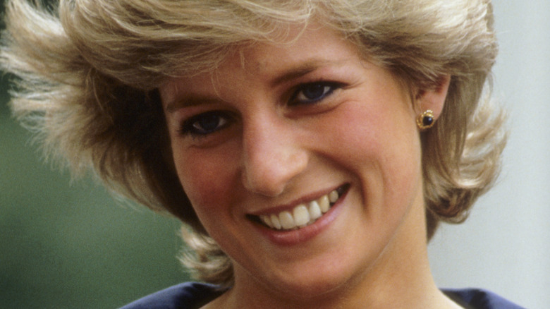 Princess Diana smiling