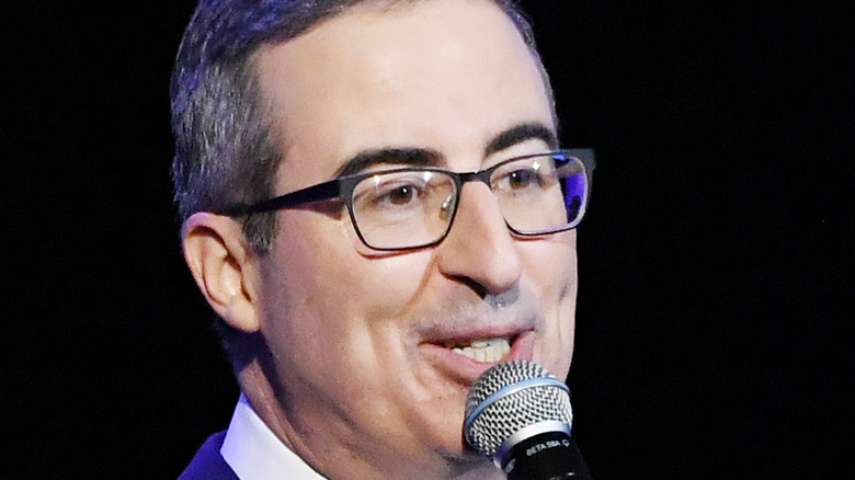 John Oliver performs at the Stand Up For Heroes event
